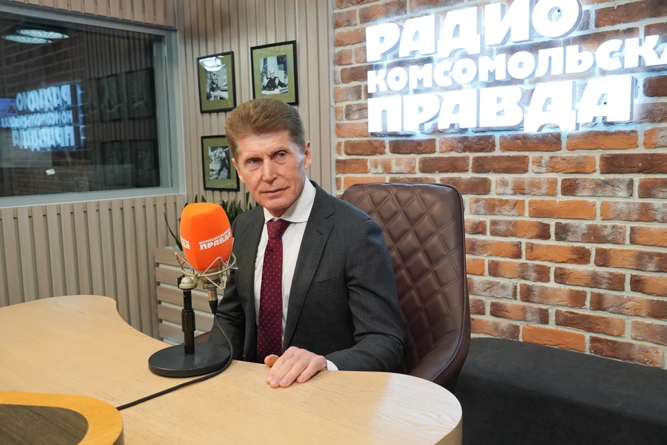 Губернатор Приморья Олег Кожемяко