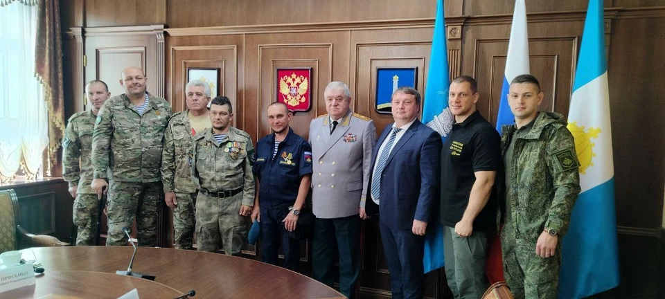 Ульяновск посетила делегация военных из Донецкой Народной Республики. ФОТО: тг-канал Александра Болдакина