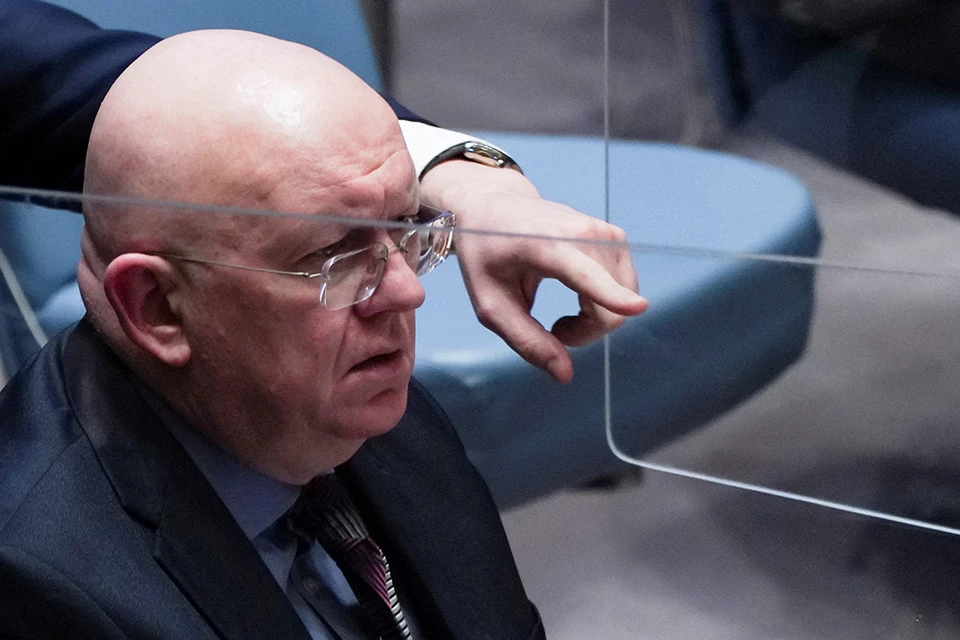 Василий Небензя объяснил, почему Россия воздержалась при голосовании за проект американской резолюции по перемирию в Газе.