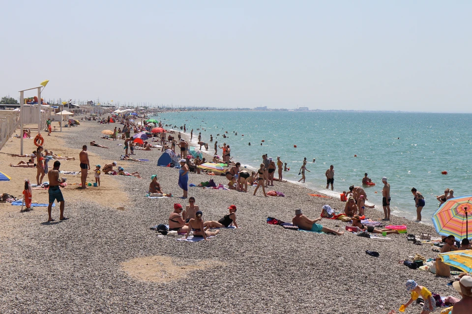 Вода в Черном море прогрелась до 23 градусов.
