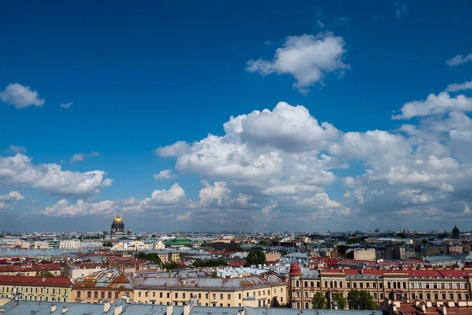 Температура в Петербурге начнет повышаться к концу второй декады июня.