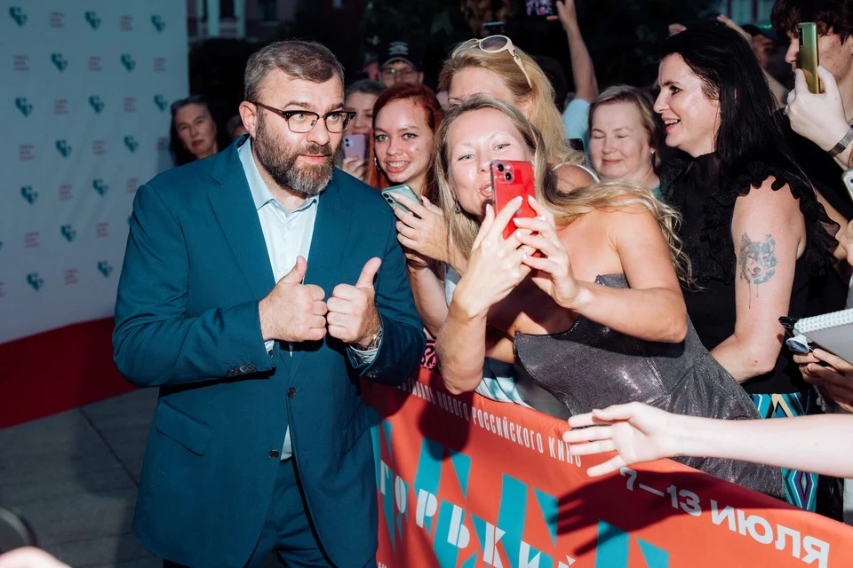 Президент фестиваля "Горький fest", народный артист РФ Михаил Пореченков. Фото: организаторы фестиваля "Горький fest"