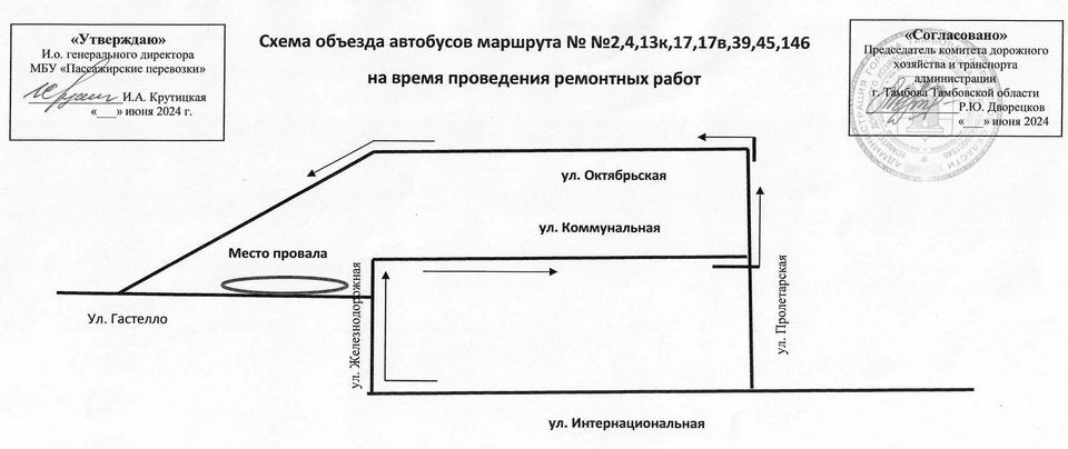 Схема движения изменится на участке после ж/д вокзала