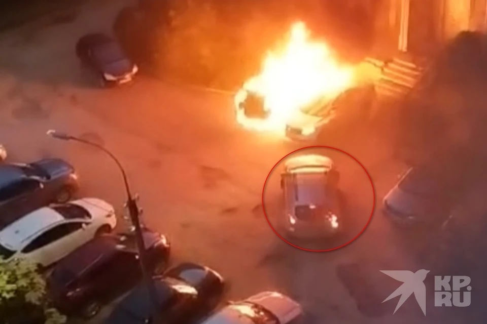 Рязанец спас свою Renault от пожара на улице Березовой благодаря теще.