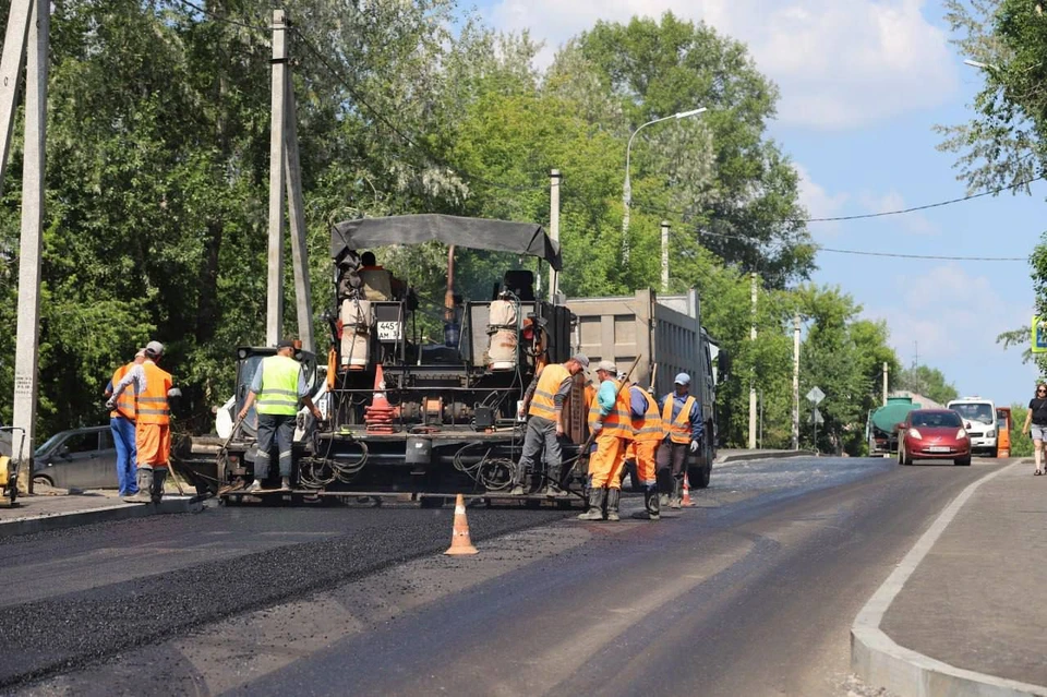 Администрация Иркутска: Ремонт дороги на улицы Сеченова готов на 90 %