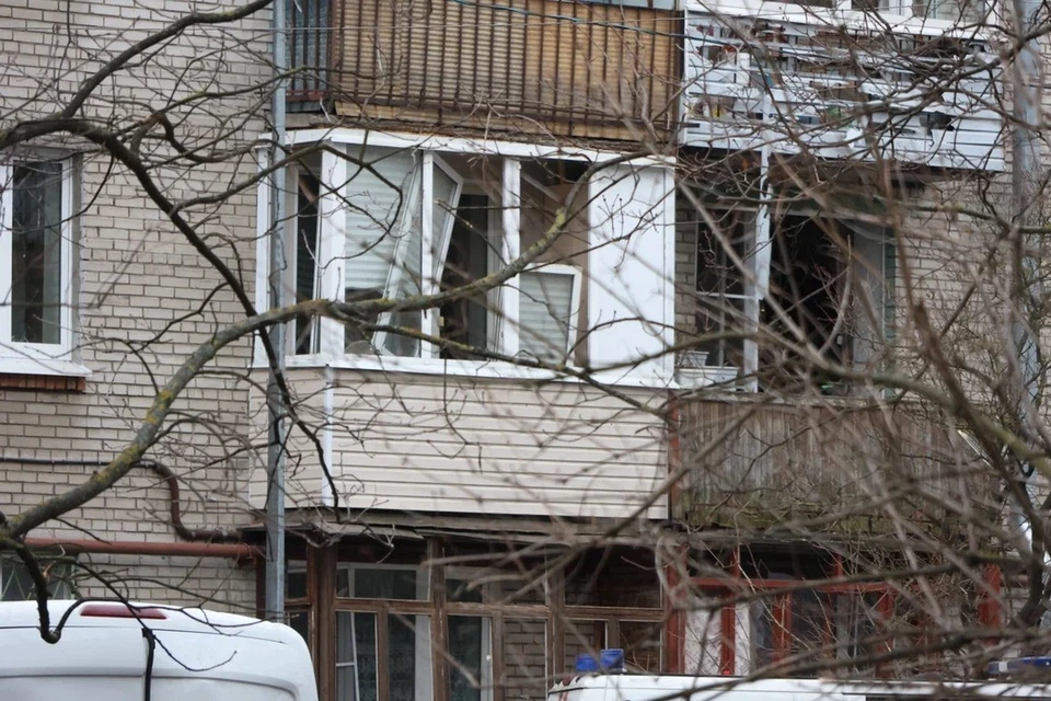 Ремонт пострадавшего из-за беспилотника дома на Пискаревском проспекте завершат в конце июля.