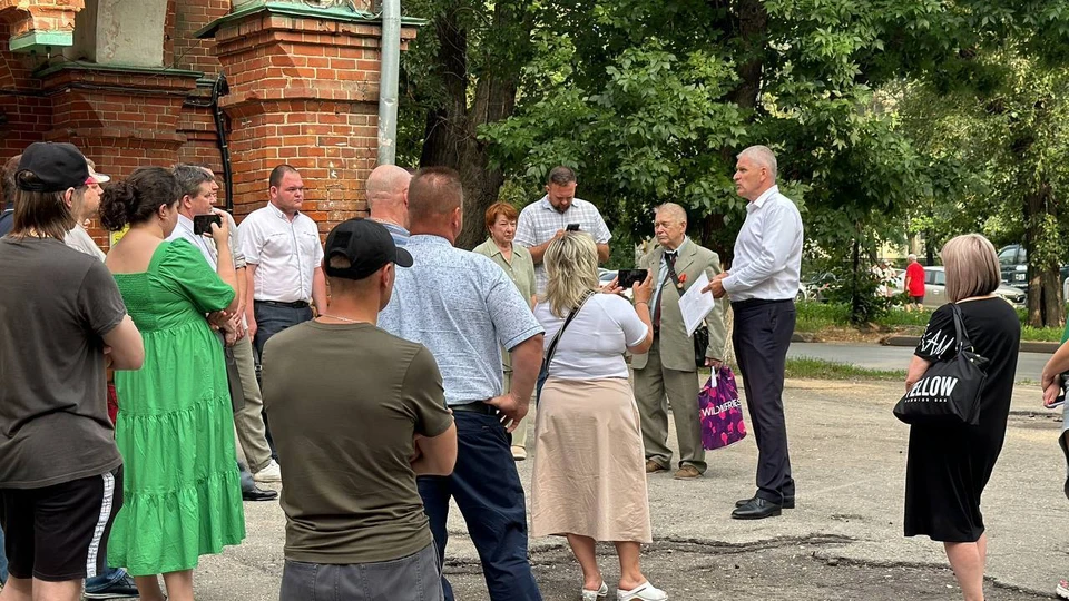 В Ульяновске выселяют медфак УлГУ | ФОТО: телеграм-канал депутата Госдумы России Алексея Куринного