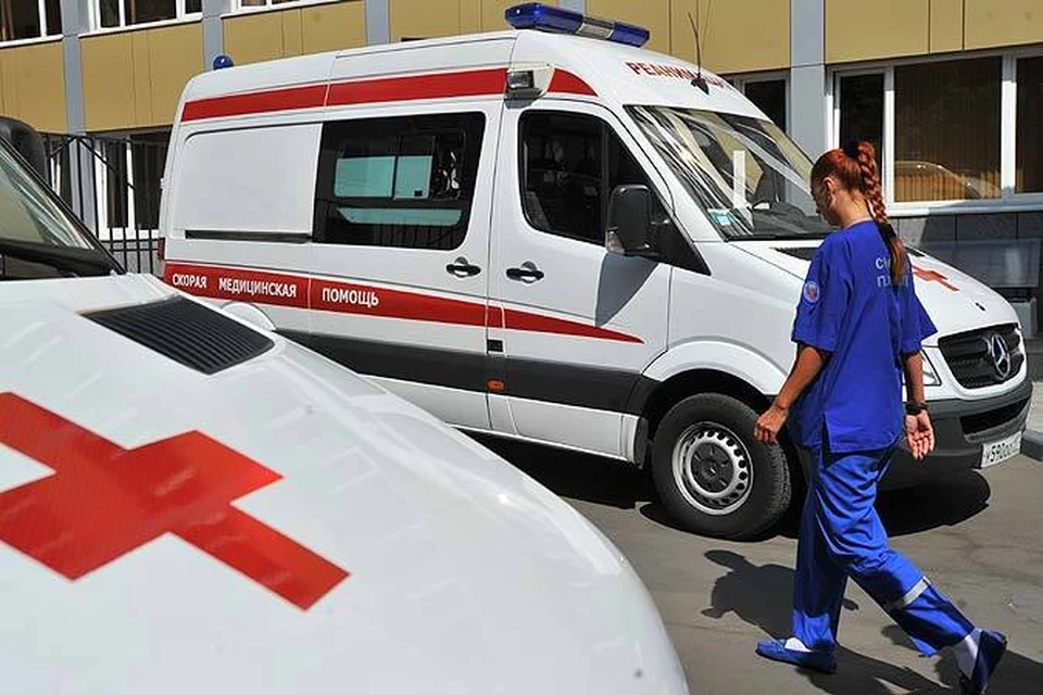 С места ДТП пострадавших увезли в больницу.