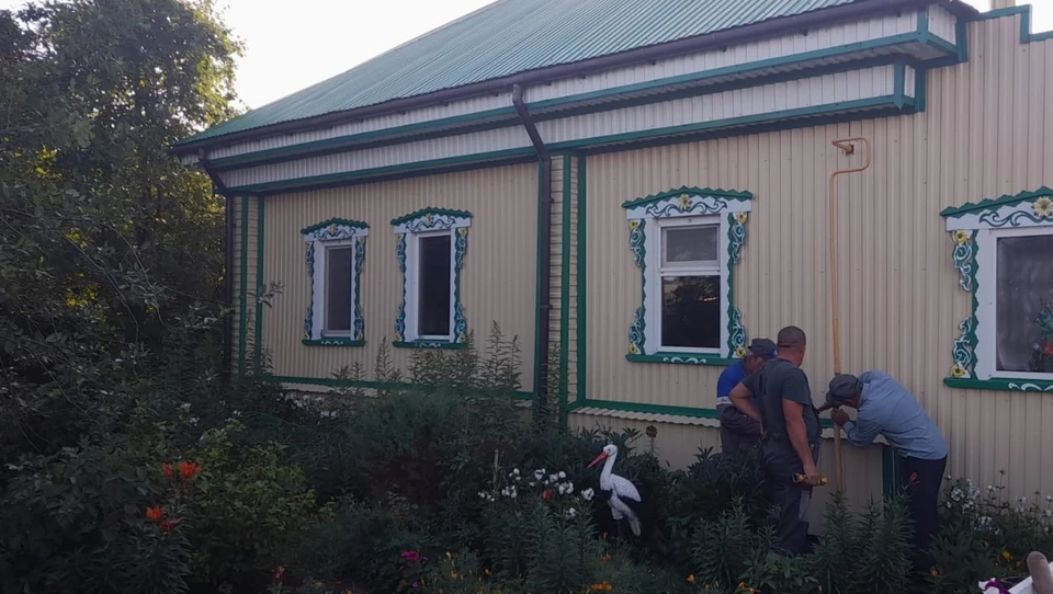 В ходе тушения пожара было обнаружено тело женщины-инвалида.