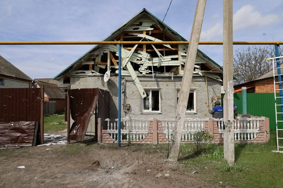 За сутки в Белгородской области от атак ВСУ разрушены 8 частных домов, повреждены.