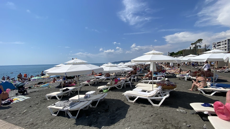 В Сочи пекло.