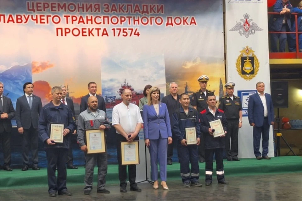 Новый док для транспортировки кораблей построят в Хабаровском крае Фото: Пресс-служба министерства промышленности и торговли края