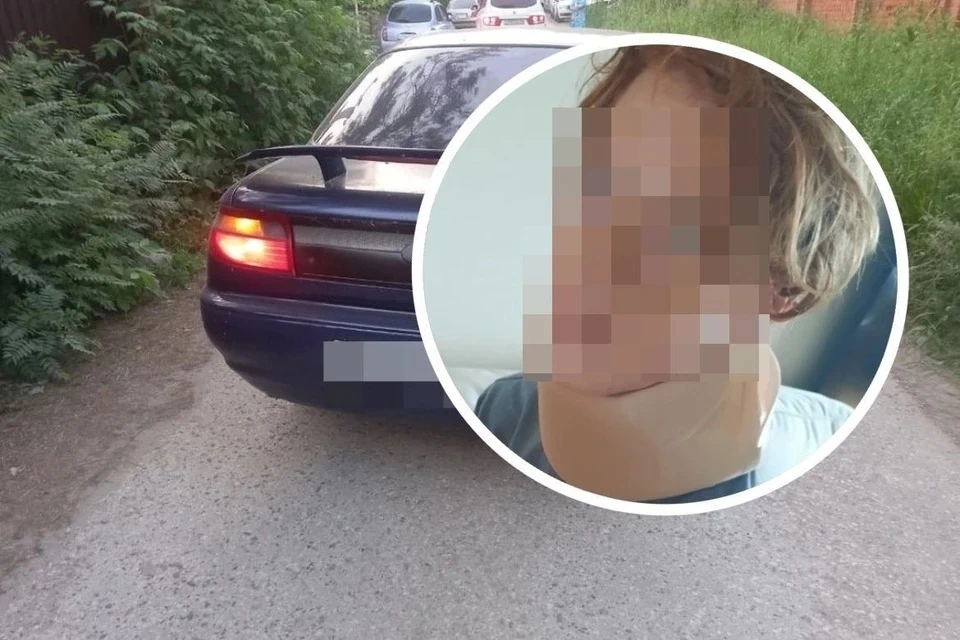 Мужчина сбил школьника. Фото: предоставлено Елизаветой