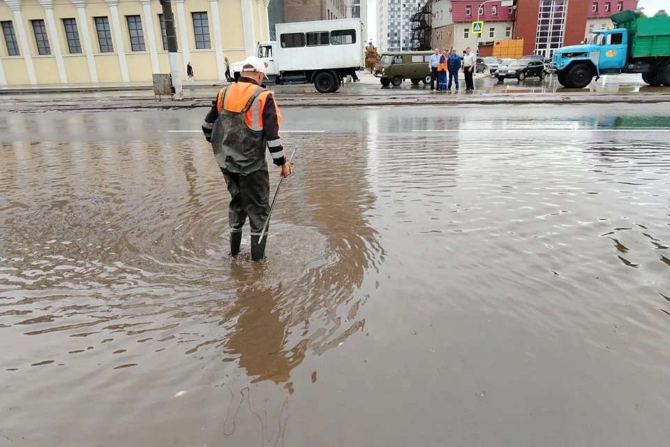 9 июля в городе выпало 40 миллиметров осадков при месячной норме в 72 миллиметра