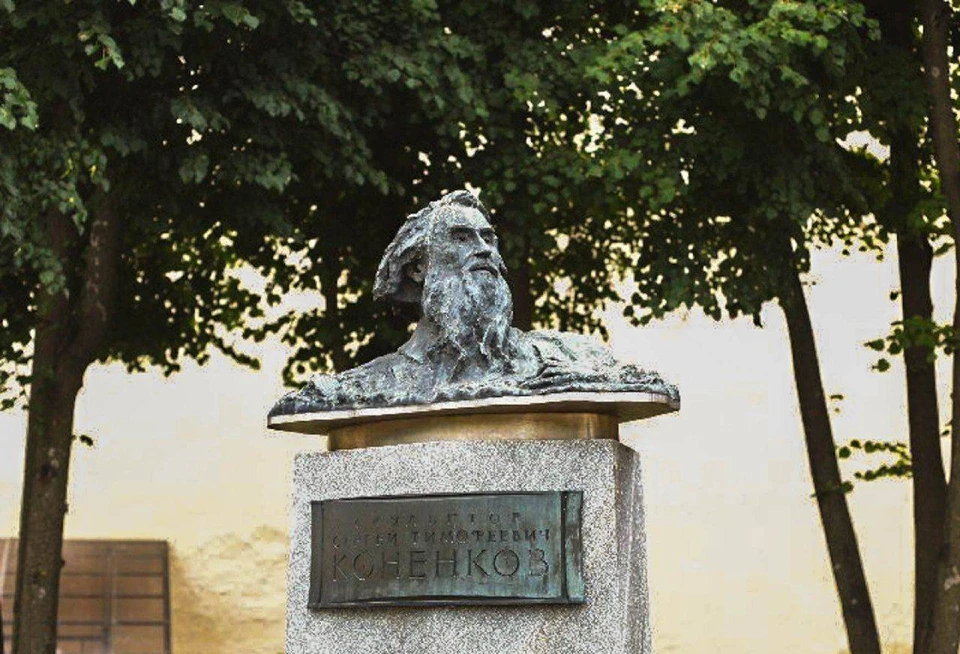 150 лет отмечается со дня рождения смолянина и скульптора Сергея Тимофеевича Конёнкова Фото: Василий Анохин ВК.