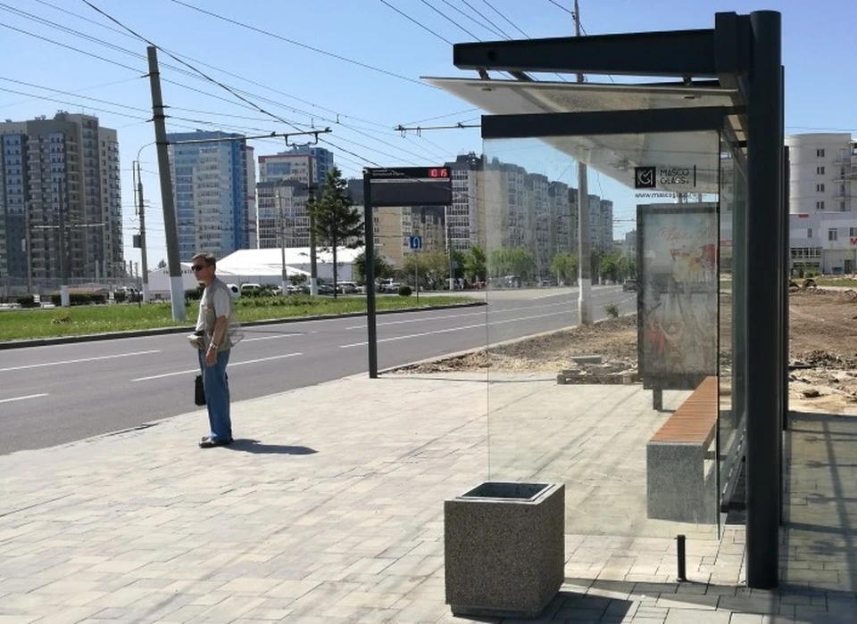 Новые прозрачные остановки поставят во всех районах.