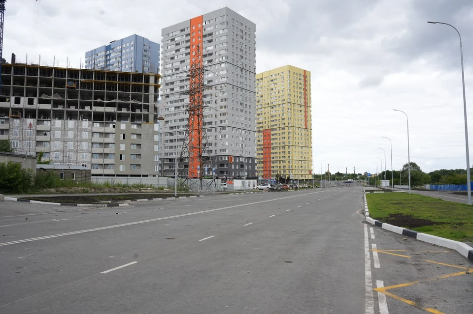 В Ульяновске в микрорайоне «Новая жизнь» на открыли новый участок Автозаводской | ФОТО: администрация Ульяновска