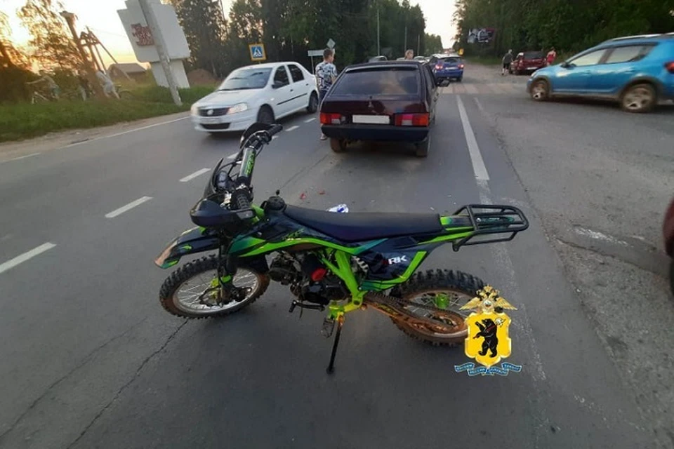 В Переславле в ДТП пострадал 15-летний водитель мотоцикла.