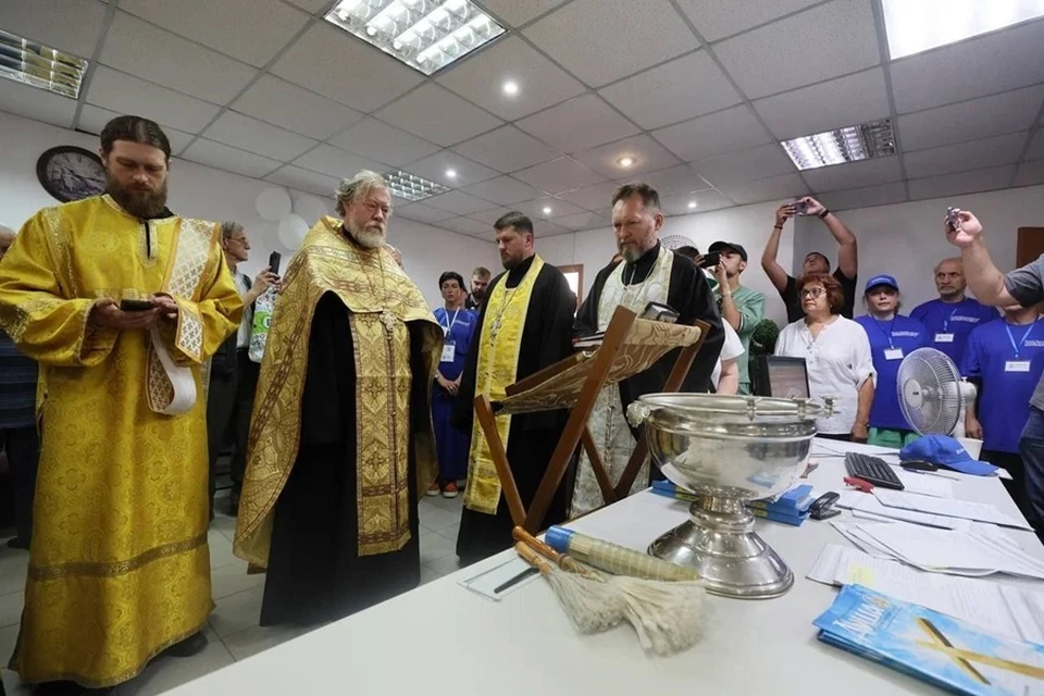 В Мариуполе при поддержке РПЦ открыли церковный центр помощи. Фото: РПЦ