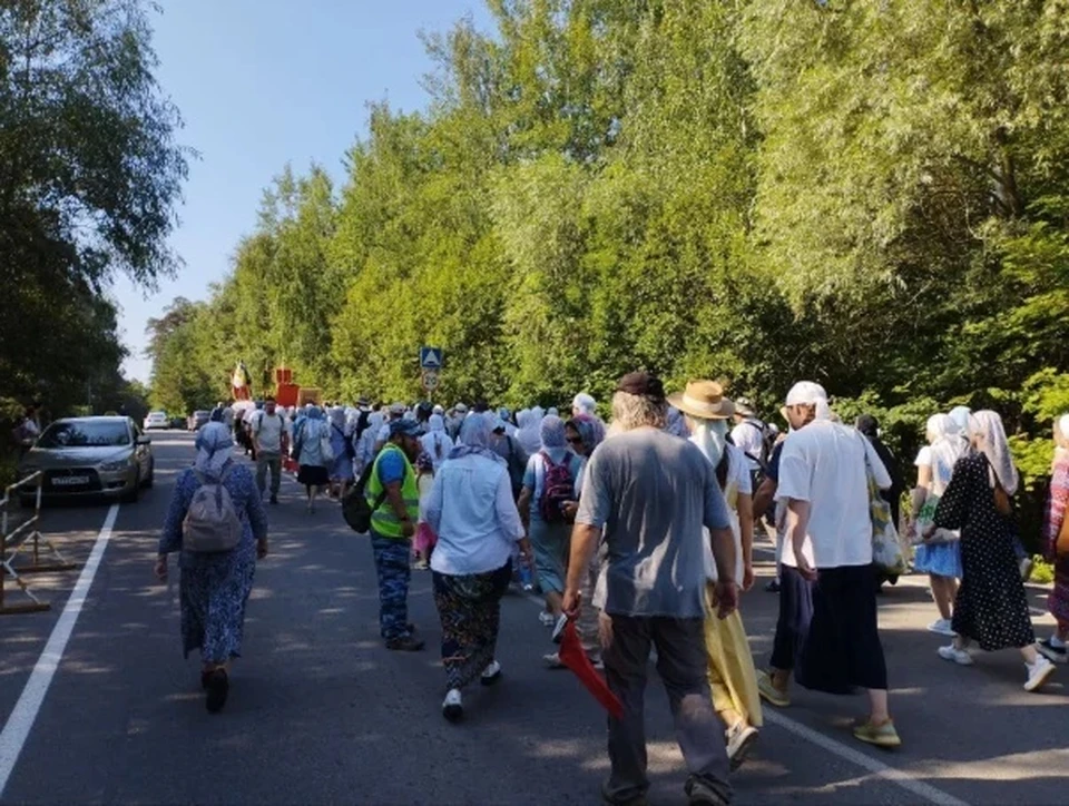 Участники прошли больше 20 километров вокруг Козельска