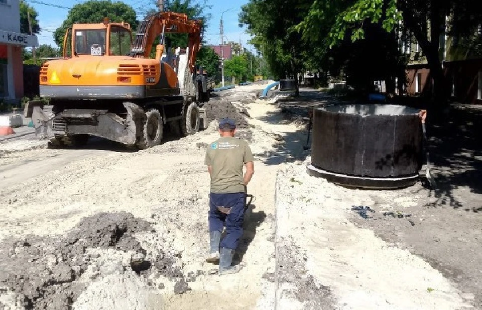 В Бердянске Запорожской области проложили более 1600 метров водопроводной трубы. ФОТО: администрация Бердянска