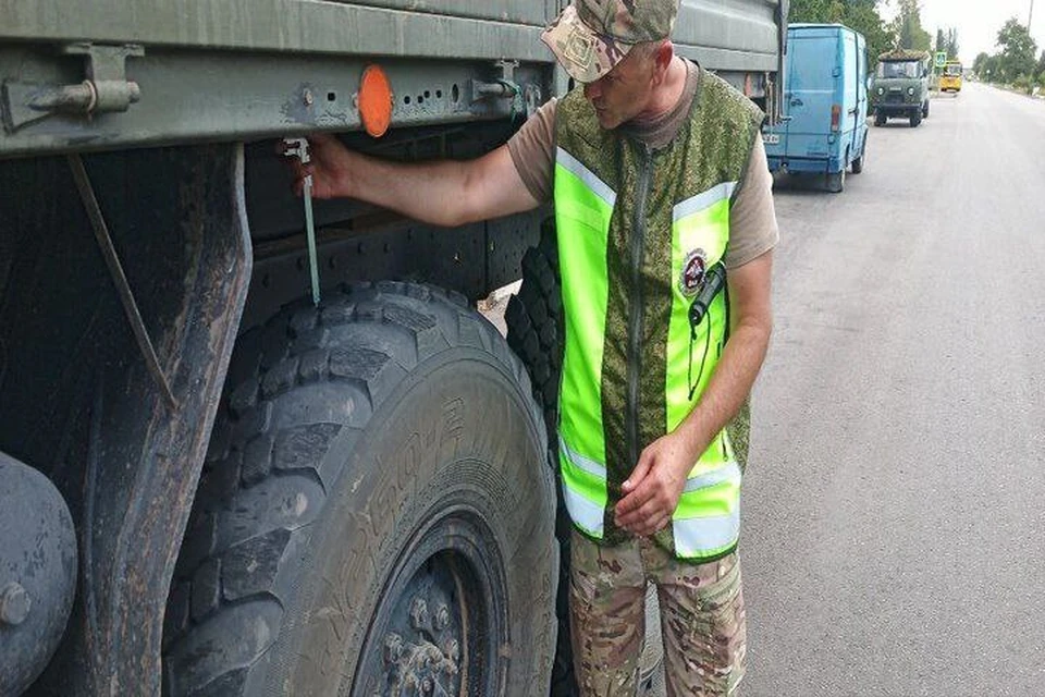 Фото: военная автоинспекция Южного военного округа.