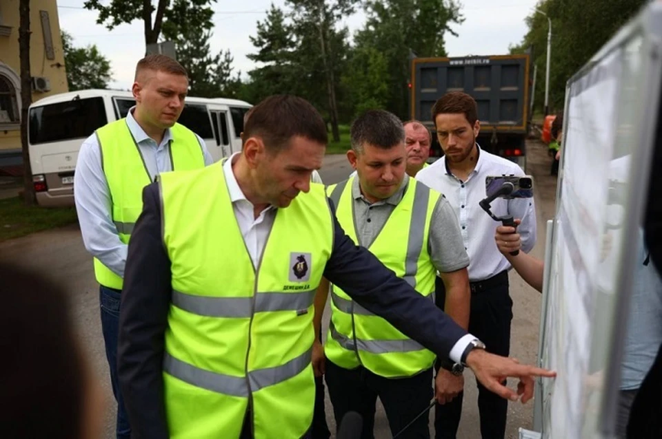 Врио губернатора совершил внеплановый объезд столицы региона Фото: Антон Шевченко
