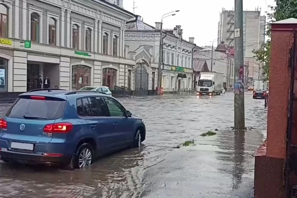 Подобная погода отмечается в Татарстане второй день.