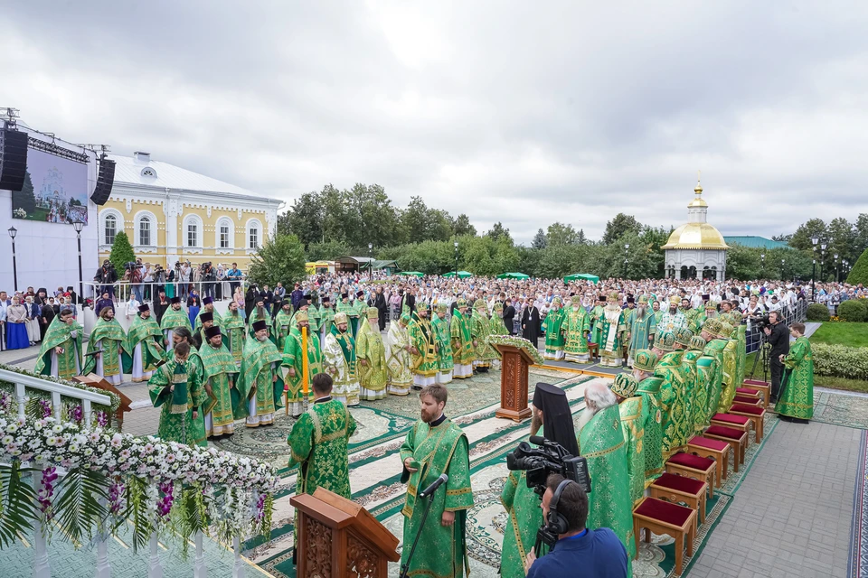 Празднества в честь Серафима Саровского прошли в Дивееве. Фото: пресс-служба Нижегородской митрополии
