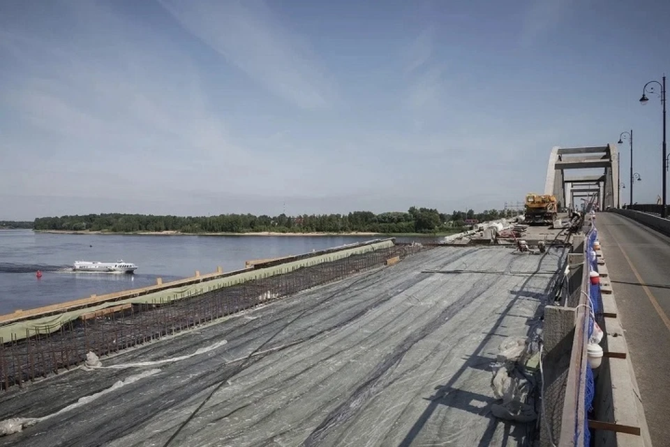 Волжский мост будет закрыт для проезда с 5 по 9 августа. ФОТО: most2023.ru