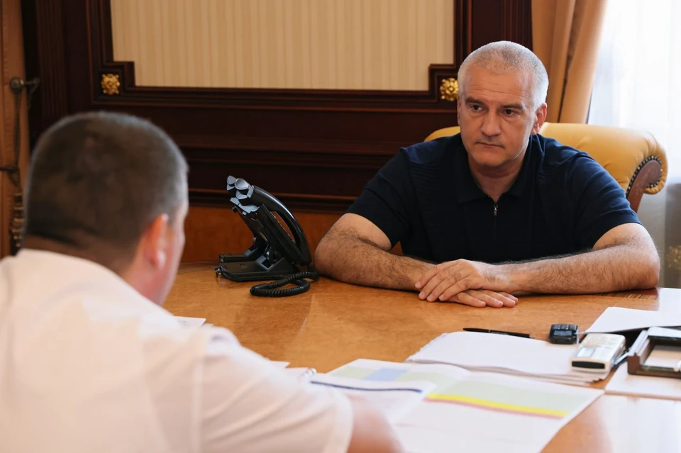 Фото: глава Крыма Сергей Аксенов\Telegram