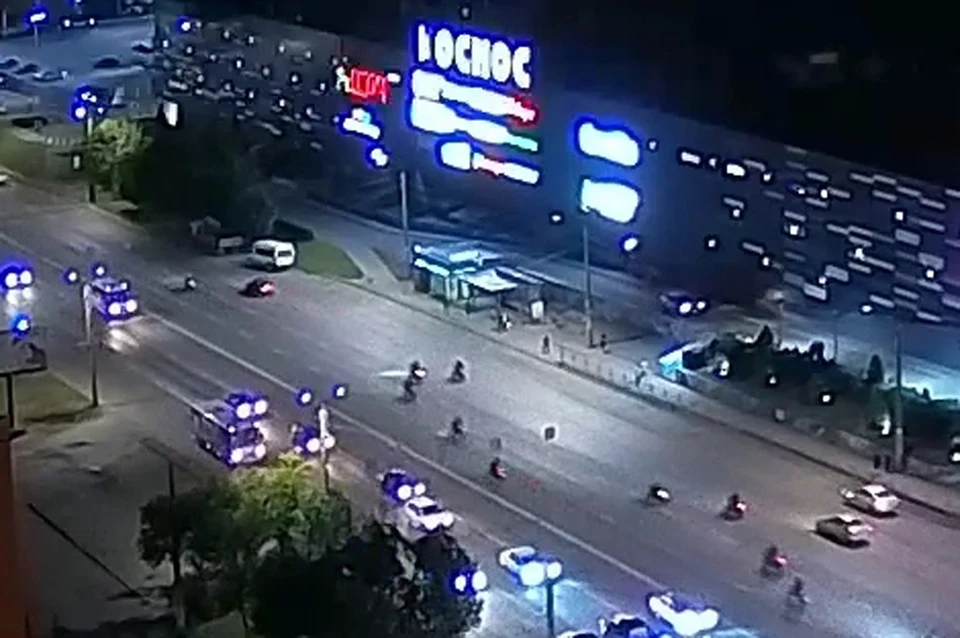 Мотоциклисты на дороге. Фото: Интерсвязь