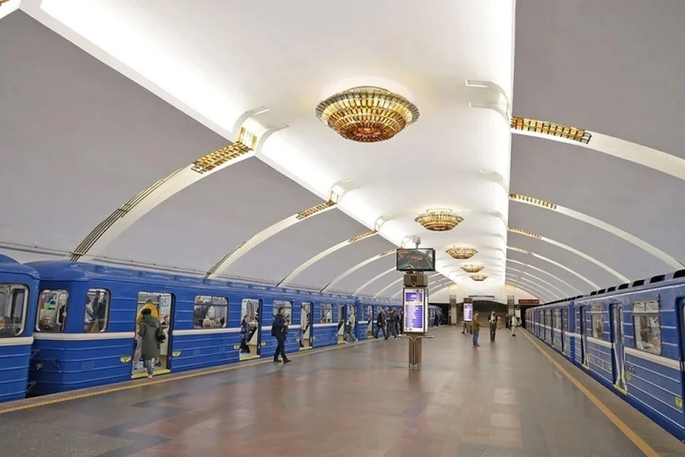В минском метро снимали напряжение с рельсов на одной из станций 12 августа. Фото: архив Минский метрополитен.