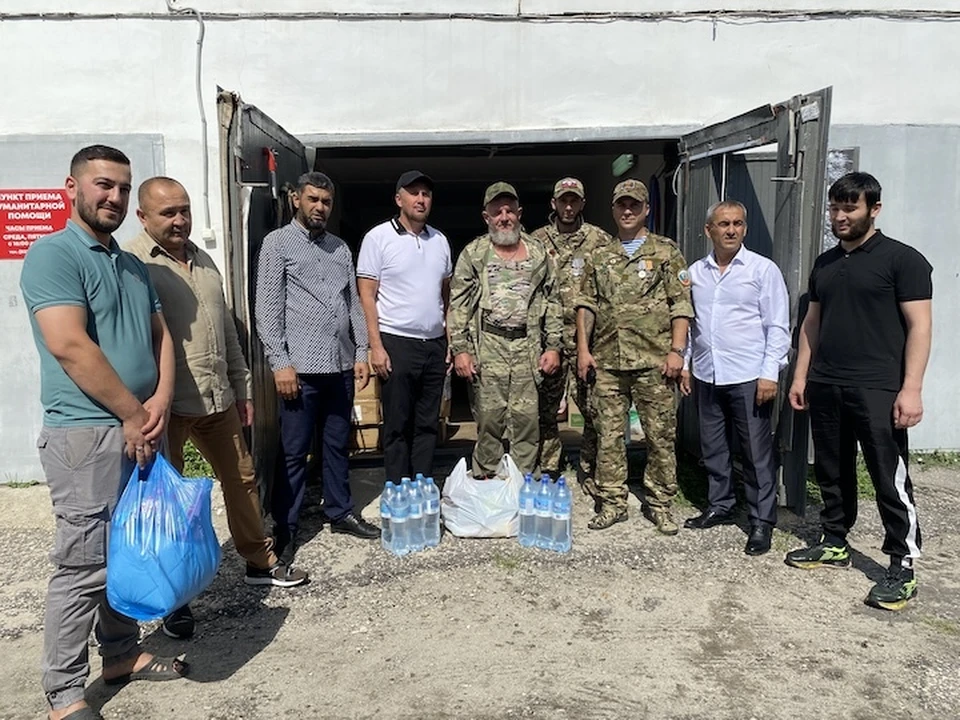 Гуманитарную помощь жителям Курской область отправили из Дзержинска