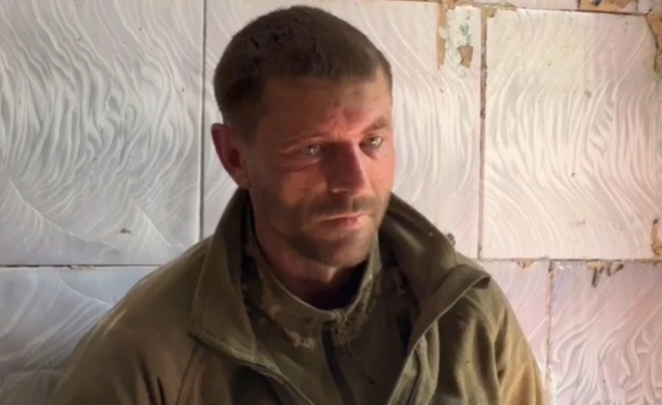 Как и любой украинский военнопленный, Виталий плохо отзывается о своем командире...