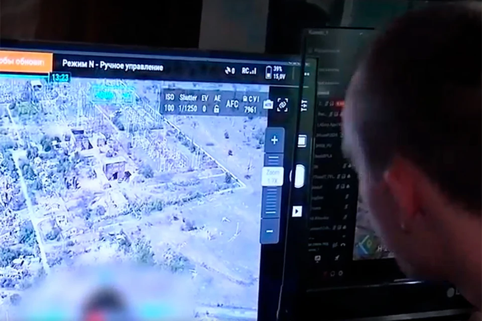 Минобороны России демонстрирует кадры боевой работы танкистов 1-й отдельной гвардейской мотострелковой «Славянской» бригады общевойскового объединения «Южной» группировки войск