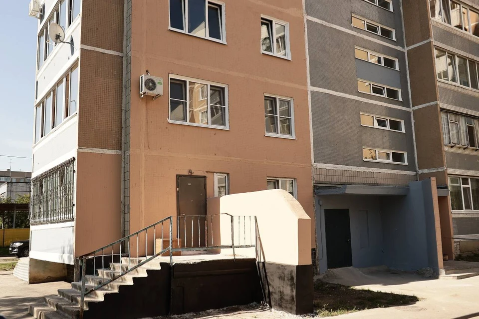 В Ульяновске дом на Корунковой почти восстановили после взрыва в квартире | ФОТО: телеграм-канал Алексея Русских
