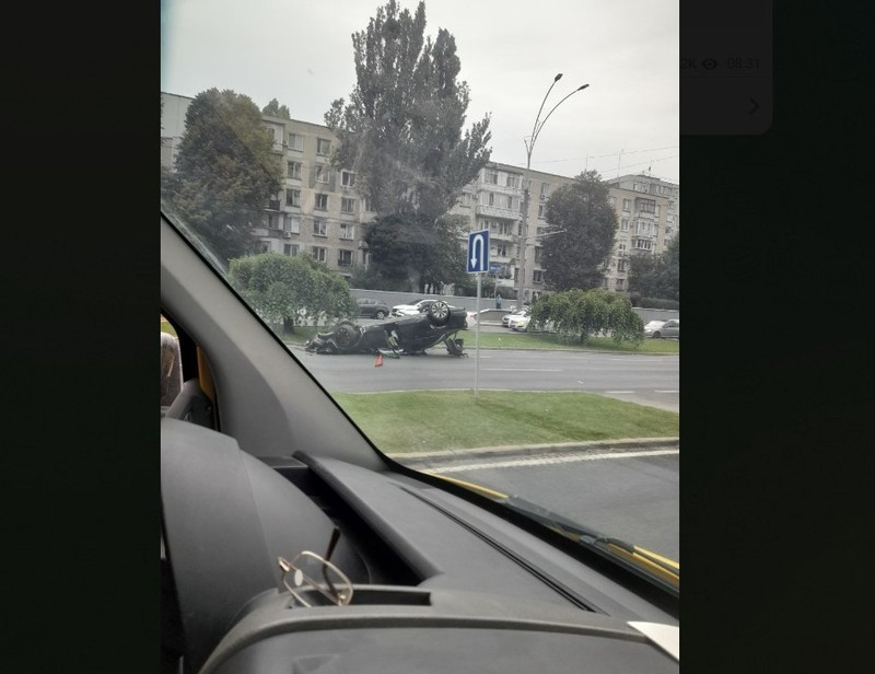 Страшное ДТП произошло на Ботанике. Фото: соцсети.