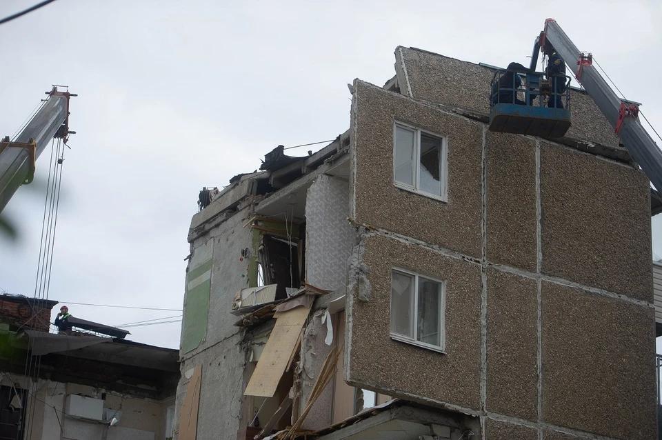 После взрыва пятиэтажку на Сибирской признали аварийной