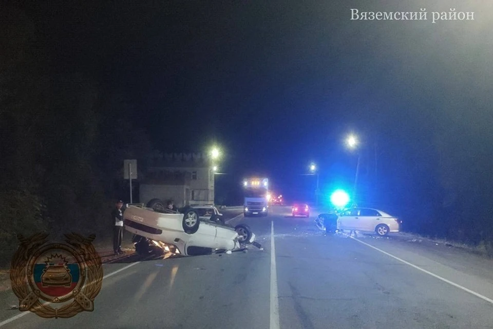 Погоня за молодым водителем в Хабаровском крае закончилась жесткой аварией Фото: Госавтоинспекция Вяземского района