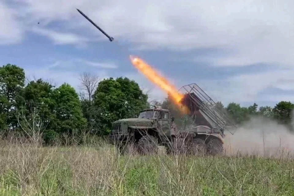 Российские военные освободили Мариновку в ДНР. Фото: МО РФ