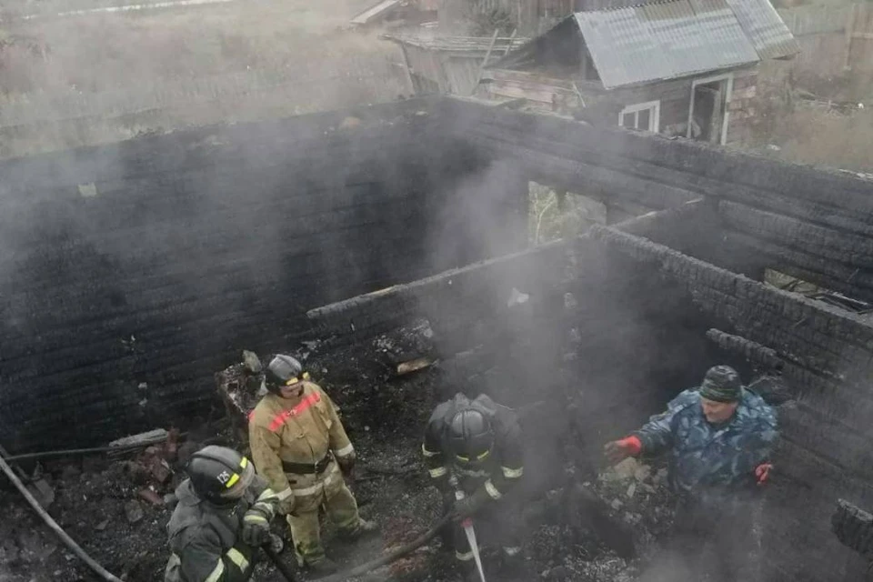 На пожаре в Казачинско-Ленском районе погиб человек.