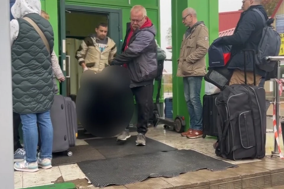 Пожилой мужчина умер на российско-эстонской границе. Фото: t.me/bardakkeestis
