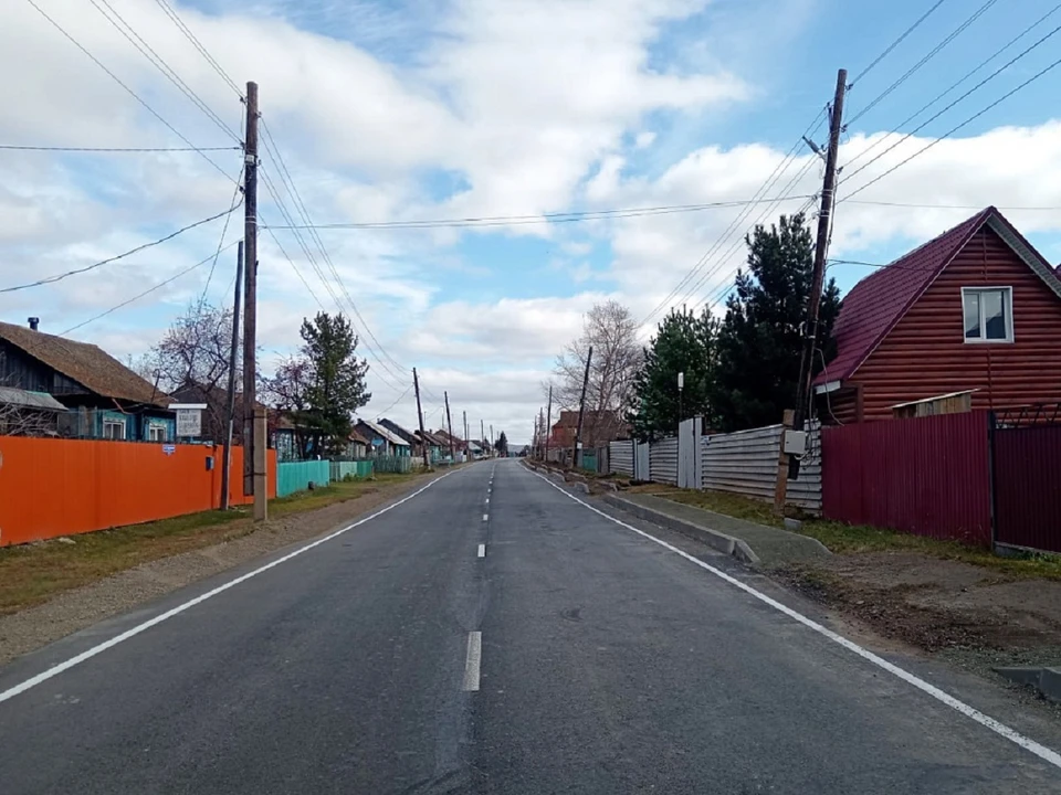 В Шарыповском районе завершился ремонт двух участков дорог. Фото: правительство края