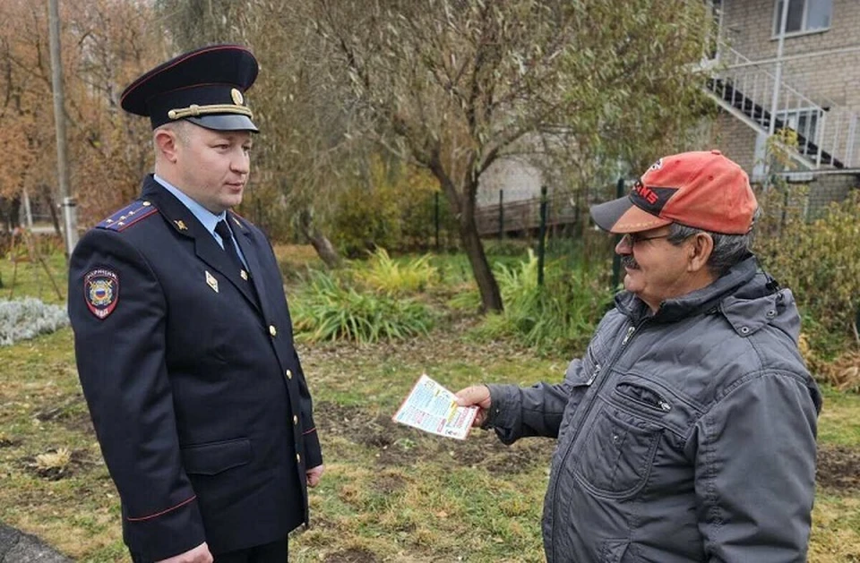 За Евгения Бабошина проголосовали жители в конкурсе «Народный участковый». Фото: пресс-служба МВД Удмуртии