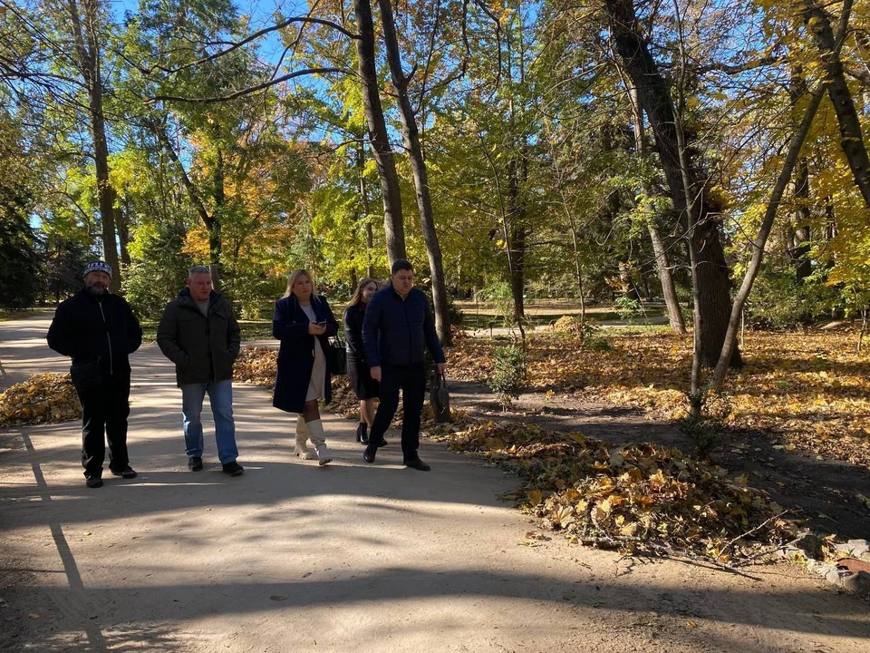 Гостям провели экскурсию по Аскании-Нова. ФОТО: пресс-служба заповедника Аскания-Нова.