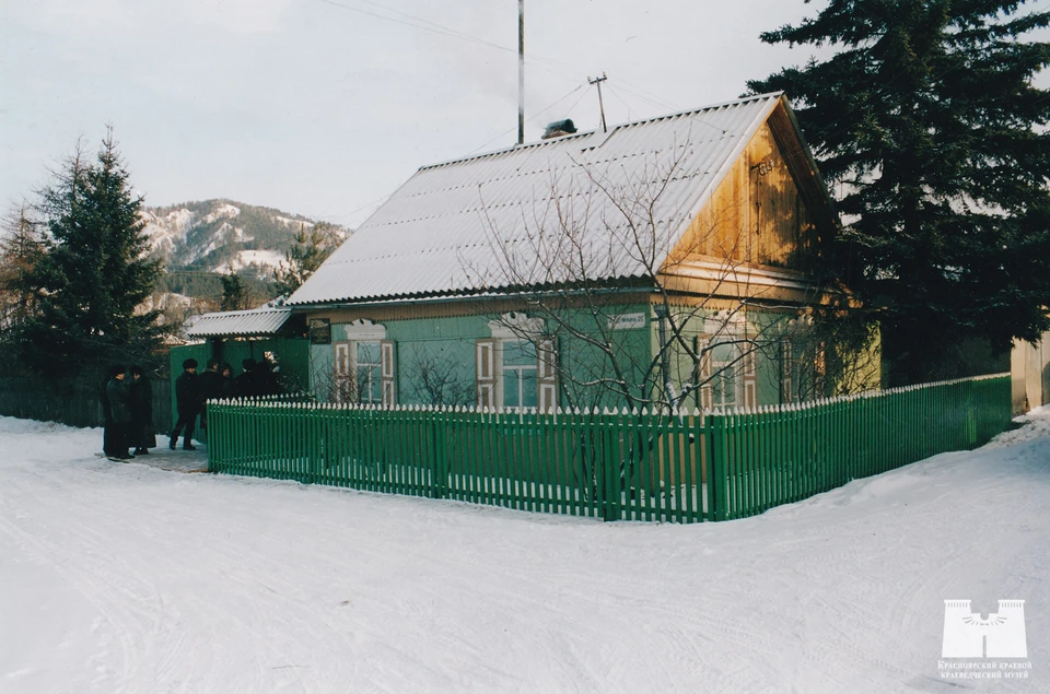 Дом Виктора Астафьева. Овсянка. 29 ноября 2002