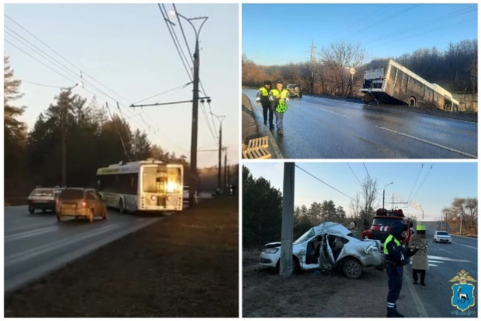 В страшных ДТП есть пострадавшие и погибшие