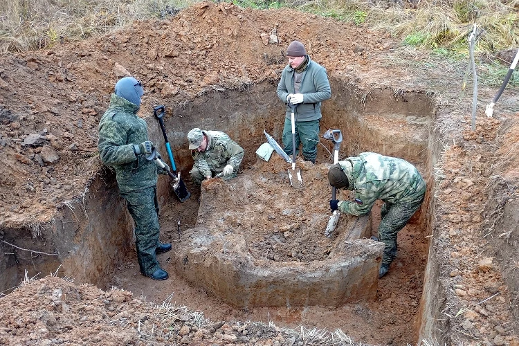 Поисковики нашли в ноябре останки 26 красноармейцев в Бельском округе и 16 солдат под Ржевом