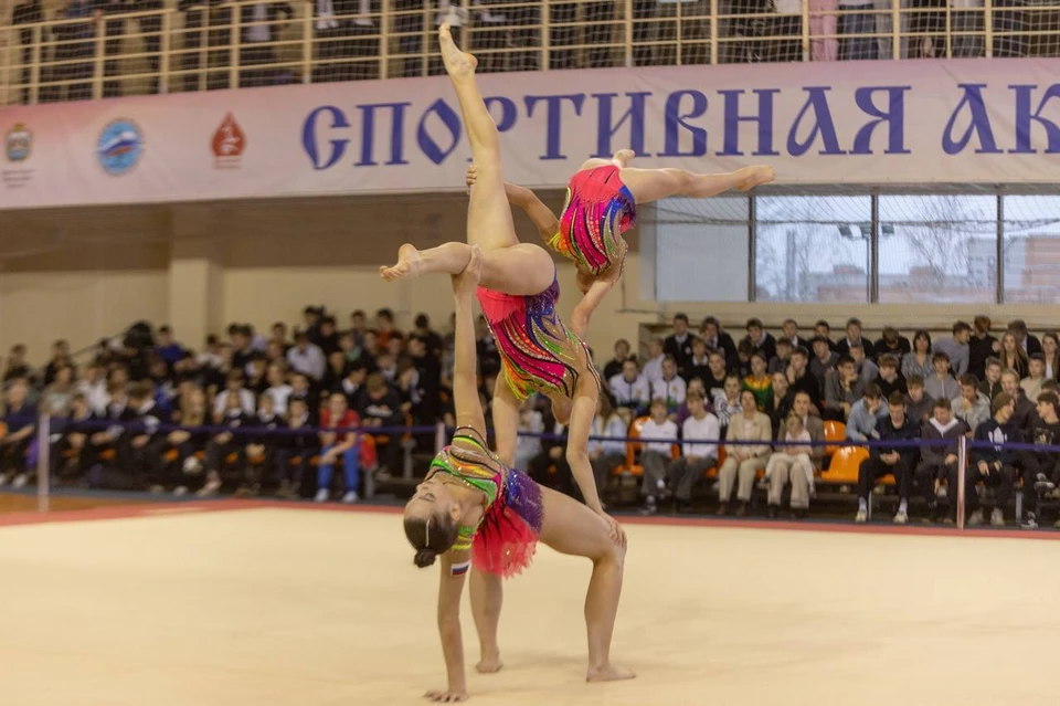 Чемпионат России по спортивной акробатике. Фото: пресс-службы администрации Краснодарского края.